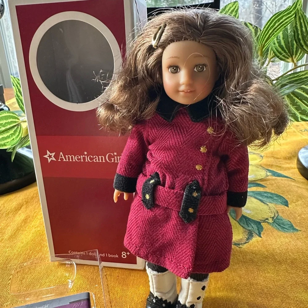 Vintage American Girl Mini Rebecca Doll 6” With Box Book Retired NWT